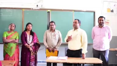 కౌడిపల్లి: కౌడిపల్లి :జిల్లా పరిషత్ ఉన్నత పాఠశాలను సందర్శించిన జిల్లా కలెక్టర్