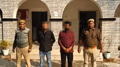 भानपुर: सोनहा थाने की पुलिस ने थाना क्षेत्र के विभिन्न स्थानों से दो लोगों को किया गिरफ्तार