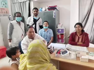 पोठिया: पोठिया प्रखंड के बलदियाहाट हेल्थ सेंटर में कैंसर स्क्रीनिंग और जागरूकता कार्यक्रम आयोजित