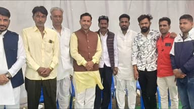 झारडा: गांव रनाहेड़ा में जिला पंचायत सदस्य श्यामसिंह चौहान ने एक निजी कार्यक्रम में भाग लिया