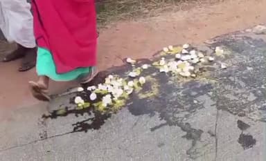 బద్వేల్ వద్ద ఫుల్ బస్ ప్రమాదం విద్యార్థులు సురక్షితం