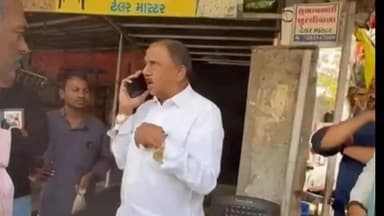 દસ્ક્રોઈ: દિકરો કોર્પોરેટર અને બાપના રોલા, AMCના અધિકારીઓને ધમકાવ્યા,ખોખરા વિસ્તારના ભાજપના કોર્પોરેટરના પિતાએ રોલો જમાવ્યો