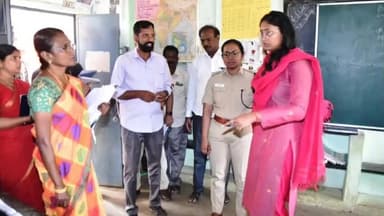 பந்தலூர்: சேரங்கோடு ஊராட்சிக்குட்பட்ட வாக்கு சாவடி மையங்களில் அடிப்படை வசதிகள் மற்றும் பாதுகாப்பு நடவடிக்கைகள் குறித்து ஆய்வு