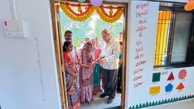 ઉમરગામ: નારગોલ મિતનવાડા આંગણવાડી કેન્દ્રના નવા મકાનનું લોકાર્પણ