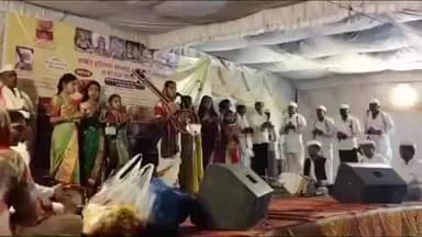 बिलोली: जिगळा येथे ह.भ.प.समाधान महाराज यांचे कीर्तन संपन्न; राज्यातील प्रथम तृतीयपंथी कीर्तनकार यांनी भाविकांना केले भाऊक