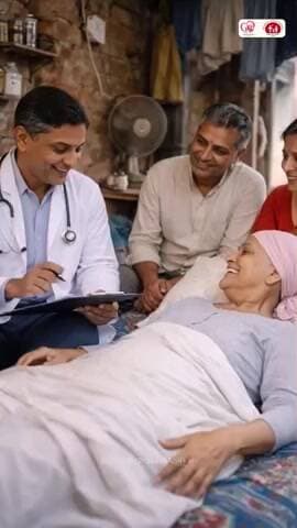 पॅलिएटिव्ह केअर म्हणजे गंभीर किंवा दीर्घकालीन आजार असलेल्या रुग्णांना वेदना व इतर त्रास कमी करून जीवनाची गुणवत्ता सुधारण्यासाठी दिली जाणारी विशेष काळजी होय. यामध्ये आजार बरा करणे हा उद्देश नसून, रुग्णाला आराम व मानसिक आधार देणे हा आहे.