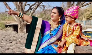 खुलताबाद: शिवजयंतीनिमित्त शिवकालीन वातावरणात लहानग्यांची ऐतिहासिक छटा; देवगिरीवर फोटोसेशनची धूम