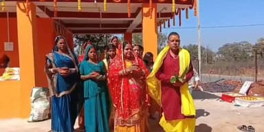 डंडई: डंडई थाना बना शिवमय: कलश यात्रा से शुरू होकर हवन-प्राण प्रतिष्ठा के साथ दो दिवसीय महोत्सव संपन्न