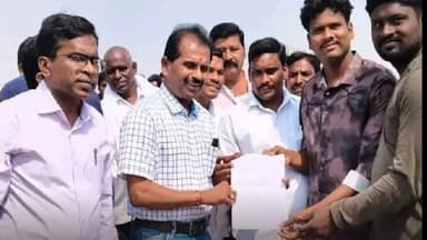 వెంకటాపురం: మంగపేటలో క్రీడా మైదానాల్లో మౌలిక వసతులు కల్పించాలని అడిషనల్ కలెక్టర్కు వినతి పత్రం అందజేత