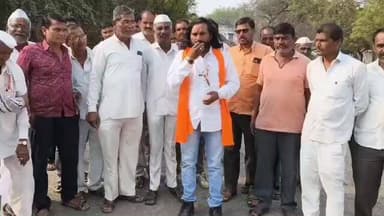 शिरूर कासार: नांदिवली येथे वर्षभरापासून मुख्य रस्त्याचे काम अर्धवट सोडले, शिवसेना ठाकरे गट आक्रमक, दिला तीव्र आंदोलनाचा इशारा