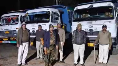 मझौली: संयुक्त टीम ने विभिन्न स्थानों से अवैध रेत परिवहन करते पाँच हाईवे वाहन ज़ब्त किए