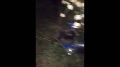 जाफराबाद: वाळूचा ट्रॅक्टर पकडण्यासाठी पोलिसाचा पाठलाग,ट्रॅक्टरचा अपघात सुदैवाने जिवित हानी नाही, भारज खु.परिसरातील घटना