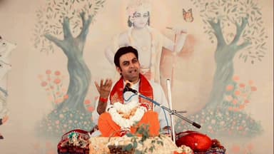 अन्ता: बरखेड़ा गोविंद गौशाला में आयोजित श्रीमद्भागवत कथा के तृतीय दिवस पर संस्कारों का महत्व बताया गया