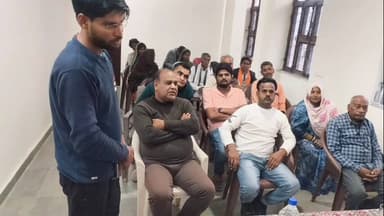 शाहबाद: शाहाबाद थाना परिसर में CLG सदस्यों की बैठक का आयोजन किया गया