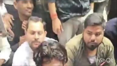 मेहगांव: सवर्ण समाज के लोगों ने किया मेहगांव थाने का घेराव, 4 लोगों पर गाली-गलौज और जान से मारने की धमकी का मामला दर्ज