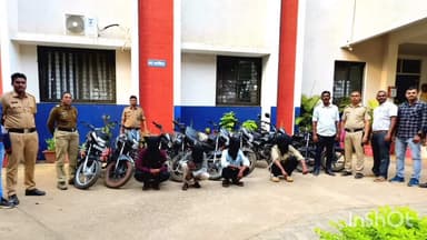 साकोली पोलिसांनी मोटरसायकल चोरी करणाऱ्या टोळीचा लावला छडा,सहा आरोपींना केली अटक,नऊ मोटरसायकल जप्त