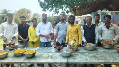 सोनकच्छ: शिवरात्रि पर ग्राम गंधर्वपुरी में हुआ भंडारा, भक्तों ने भोलेनाथ के दर्शन कर प्रसादी ली