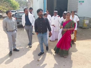 గజ్వేల్: గజ్వేల్ పట్టణంలో ప్రభుత్వ ఆసుపత్రిని పరిశీలించిన కాయకల్ప టీం సభ్యులు