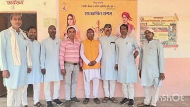 जरीडीह: जैनामोड़ के सरस्वती शिशु विद्या मंदिर में सेवानिवृत्त प्राचार्य आनंद गोस्वामी का विदाई समारोह आयोजित