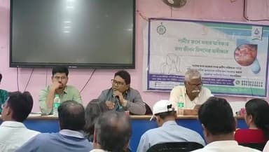 মথুরাপুর ২: মথুরাপুর দু নম্বর ব্লকে জল স্বপ্ন প্রকল্প নিয়ে আলোচনা সভায় উপস্থিত বিধায়ক