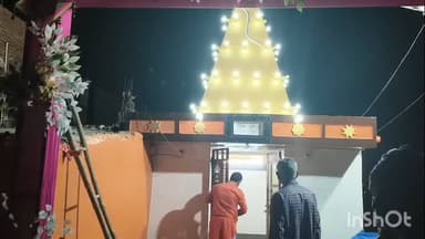 पड़वा: नावा बाजार के शिव मंदिर में प्राण प्रतिष्ठा की तैयारी जोरों पर