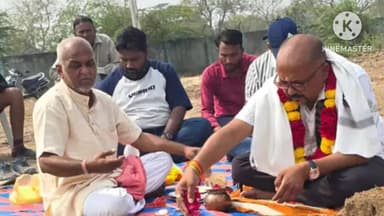 કઠલાલ: કઠલાલમાં સ્મશાન અને રસ્તાના કામનું ખાતમુહૂર્ત