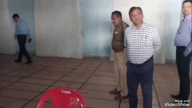 मधुपुर: अनुमंडल पदाधिकारी वज्रगृह का निरीक्षण करने महिला महाविद्यालय पहुंचे