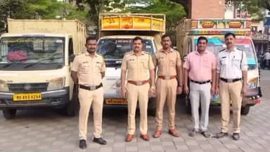 काटोल: काटोलमध्ये गोवंशाची अवैध वाहतूक पकडली; ९ बैलांसह लाखोंचा मुद्देमाल जप्त