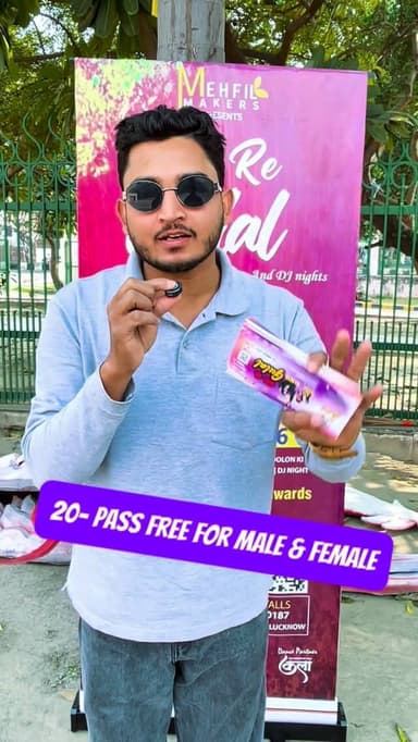 २- मार्च की होली महफ़िल के संग @mehfil.makers_
Lucknow ki sabse rangin Holi aa rahi hai! 🌈
🎧 Live DJ | 🥁 Dhol | 🌸 Pho...