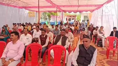 उचेहरा: ज.पं. उंचेहरा में 'संकल्प से समाधान' कार्यक्रम नेताओं तक ही सीमित, ग्रामीण नहीं पहुंचे