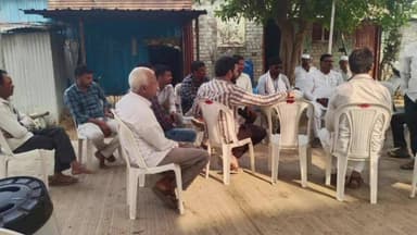 भोकरदन: आलापूर येथे माजी आमदार चंद्रकांत पाटील दानवे यांनी दिली सांत्वन पर भेट