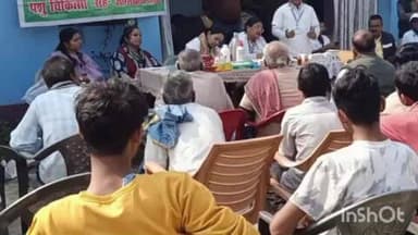 राजापाकर: राजापाकर प्रखंड के नारायणपुर बुजुर्ग पंचायत में पशु चिकित्सा व जागरूकता शिविर का आयोजन