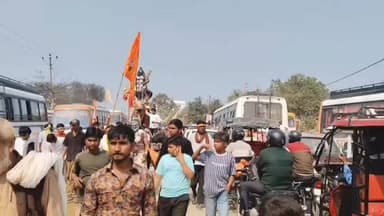 #आजमगढ़ #नरौली तमसा तट पर लगा आस्था का महाकुंभ, 108 कुंडीय रुद्र चंडी महायज्ञ का हुआ भव्य शुभ आरंभ 501 कन्याओं की कलश या...