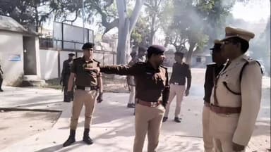 मैनाटांड़: बेतिया के मैनाटाड़ में एसपी ने किया पुलिस सर्किल ऑफिस का निरीक्षण