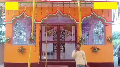 पंचायत दंदासपुर हरपुर कोठी काली माई मंदिर कि प्राण प्रतिष्ठाण एवम् भव्य शोभा क्लश यात्रा का आयोजन