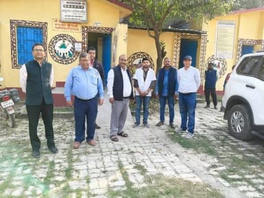 किशनगंज सिविल सर्जन राजकुमार चौधरी टेढ़ागाछ प्रखंड विकास पदाधिकारी प्रभारी चिकित्सा पदाधिकारी पंचायती राज पदाधिकारी प्रखं...