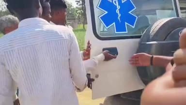 इमामगंज: तेज रफ्तार ट्रैक्टर ने बाइक को टक्कर मारी, सलैया के भाई-बहन की सड़क दुर्घटना में मृत्यु, माँ का इलाज जारी