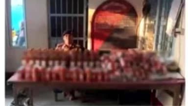 खरीक: खरीक थाना क्षेत्र में 86 लीटर विदेशी शराब बरामद