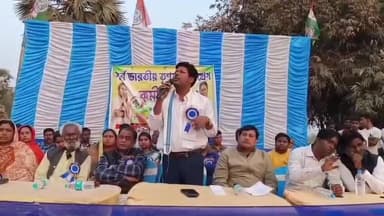 নওদা: মমতার চটি চেটে জিভটা সাদা হয়ে গেছে হুমায়ন কবিরের, হিম্মত থাকলে MLA পদ ছেড়ে দিক, নওদা থেকে বললেন ব্লক তৃণমূল সভাপতি