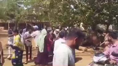 ಗದಗ: ನಗರದ ನಂದೀಶ್ವರ ನಗರದಲ್ಲಿ ಎರಡು ಕುಟುಂಬಗಳ ನಡುವೆ ಮಾರಾಮಾರಿ