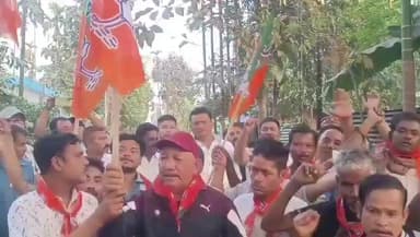 কালচিনি: দলসিংপাড়ায় তৃণমূল সহ বিভিন্ন দল থেকে BJP-তে যোগদান, উপস্থিত বিধায়ক