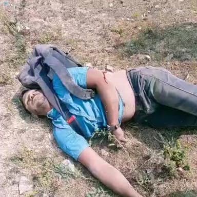 యర్రగొండపాలెం: త్రిపురాంతకం జాతీయ రహదారిపై రోడ్డు ప్రమాదం, సర్వేయర్ నాగార్జునకు తీవ్ర గాయాలు