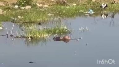 నాగర్ కర్నూల్: నాగర్ కర్నూల్ కేసరి సముద్రం చెరువులో గుర్తు తెలియని శవం