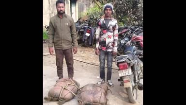 राघोपुर: नयकापारी में एलटीएफ की छापेमारी, 100 लीटर देसी शराब के साथ दो तस्कर गिरफ्तार