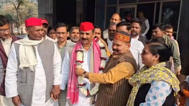 मुहम्मदाबाद: गाजीपुर में सपा प्रदेश अध्यक्ष नरेश उत्तम पटेल ने बीजेपी पर साधा निशाना, SIR में नाम कटवाने का लगाया आरोप