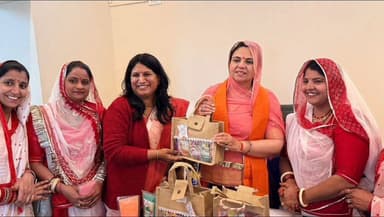 राजसमंद: राजसमंद सांसद ने सराहा राजीविका दीदियों का हुनर, बोलीं- 'शुद्धता और स्वावलंबन का संगम हैं ये उत्पाद'