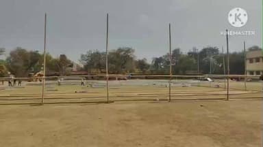 चेनारी: हाई स्कूल के मैदान को दुल्हन की तरह सजाया जा रहा है