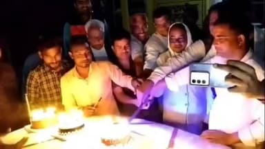 मछलीशहर: दबंग युवक द्वारा तलवार से केक काटने और लहराने का वीडियो सोशल मीडिया पर तेजी से हो रहा है वायरल