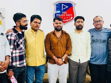 जैसलमेर में “द पुलिस पोस्ट” समाचार पत्र कार्यालय में संपादक प्रिय मित्र श्री घेवरसिंह राठौड़ से मुलाकात हुई !