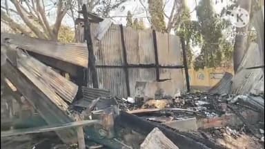 তেলিয়ামুড়া: চাকমাঘাটSDMঅফিস সংলগ্ন এলাকায় আগুনে পুড়ে ছাই হয়ে যায় একটি মুদির দোকান,ক্ষয়ক্ষতির পরিমাণ লক্ষাধিক টাকা হবে জানা যায়